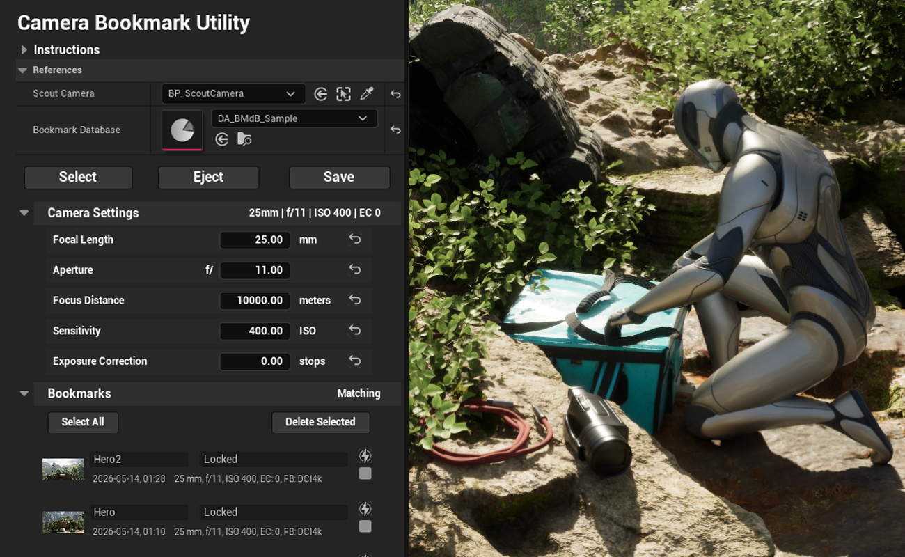 Camera Bookmark Utility proof image 2